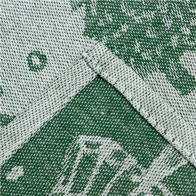 Набор полотенец "Этель" Елочки 40х60см -2шт., цв. зеленый, 100% хл