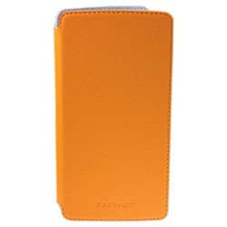 Чехол Partner Book-case 4,2", оранжевый  (размер 6.9*13.0 см)