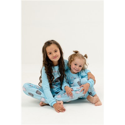 Пижама с брюками для девочки Милые Котики