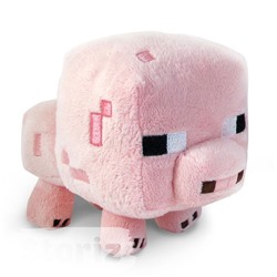 Мягкая игрушка "Свинка из Minecraft" 14см