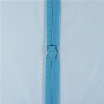 Сетка антимоскитная на магнитах 80×210 см, цвет синий
