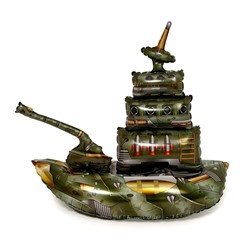 Шар фольгированный 36" «Военный корабль»