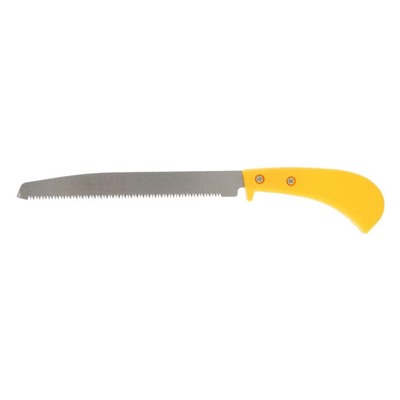 Ножовка по гипсокартону ТУНДРА, заточка 2D, пластиковая рукоятка, 180 мм