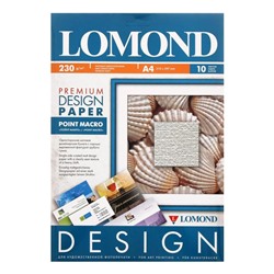 Фотобумага для струйной печати А4 LOMOND, 230 г/м², матовая текстурная «Сукно», 10 листов (0931041)