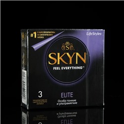 Презервативы SKYN Elite, особо тонкие, 3 шт.