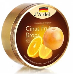 Леденцы "J’Ardel" со вкусом цитрусовых фруктов 180гр*12 арт. 815123