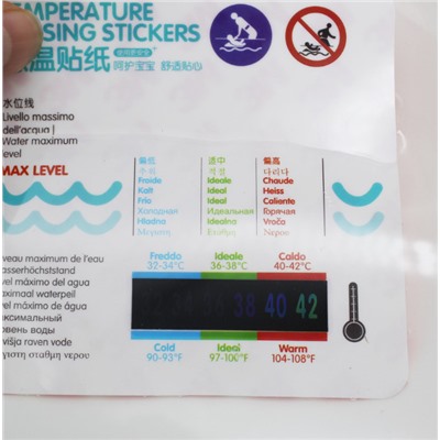 Наклейка термометр для воды AD-55 Заказ от 3х шт.