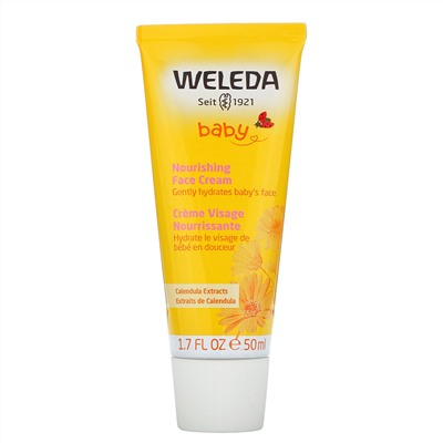 Weleda, Baby,  Nourishing Face Cream, Calendula Extracts, 1.7 fl oz (50 ml)