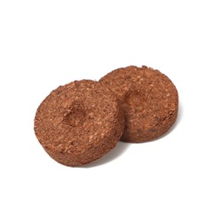 Таблетки кокосовые, d = 4 см, набор 10 шт., без оболочки, Greengo