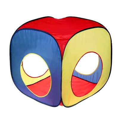 Игровая палатка «Цветные фигуры» с туннелем, МИКС