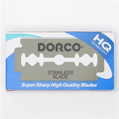 Лезвия Dorco ST300 двусторонние классические, 10 шт.