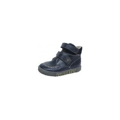 Ботинки Лель дерби для мальчика черно-синий м 3-1195