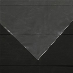 Плёнка полиэтиленовая, толщина 60 мкм, 3 × 100 м, рукав (1,5 м × 2), прозрачная, 1 сорт, ГОСТ 10354-82