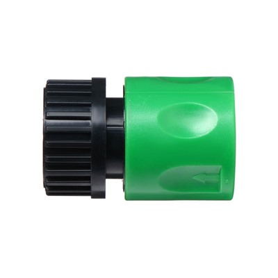 Коннектор, внутренняя резьба 3/4" (19 мм), быстросъёмное соединение, пластик