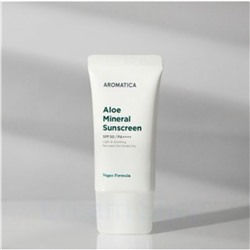 AROMATICA Солнцезащитный крем Aloe Miniral Suncrem SPF50/PA++++,50 гр