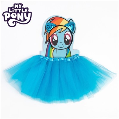 Юбка для девочки с ободком «Радуга Дэш», My Little Pony