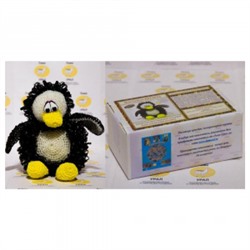 Набор для вязания игрушки "Пингвиненок Антарка", размер 24*20 698450 МТ