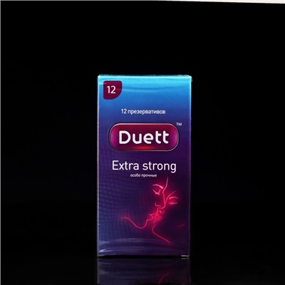 Презервативы DUETT Extra Strong 12 шт