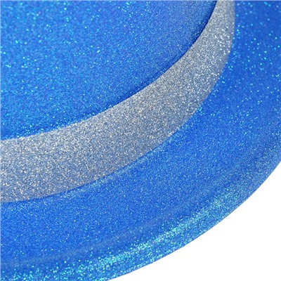 Шляпа пластиковая «Фееричный цилиндр», р-р. 56, цвет синий