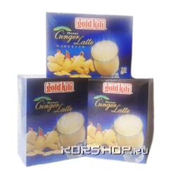 Быстрорастворимый имбирный латте с мёдом Gold Kili 220 г (10 саше по 22 г), Акция