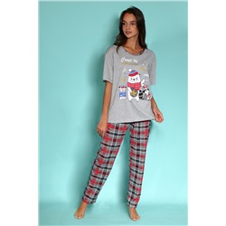 Женская пижама с брюками 35558