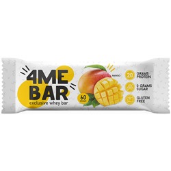 Батончик протеиновый со вкусом манго 4ME BAR  exclusive whey bar mango 4ME Nutrition 60 гр.