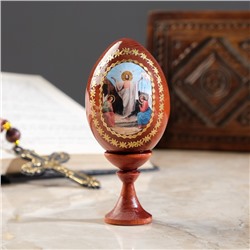 Сувенир Яйцо на подставке "Воскресенье Христово"