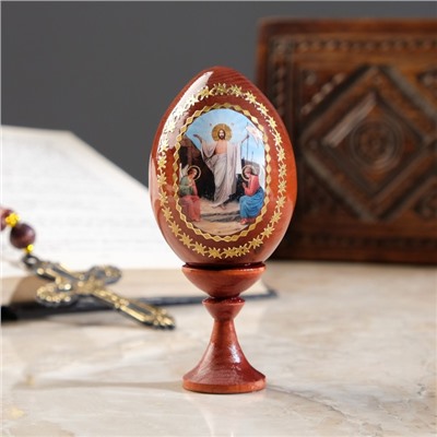 Сувенир Яйцо на подставке "Воскресенье Христово"