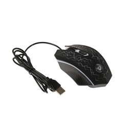 Мышь Dialog Gan-Kata MGK-08U, игровая, проводная, оптическая, подсветка, USB, черная