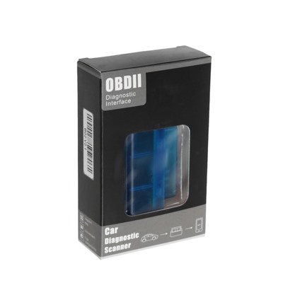 Адаптер для диагностики авто мини OBD II, Bluetooth, версия 2.1