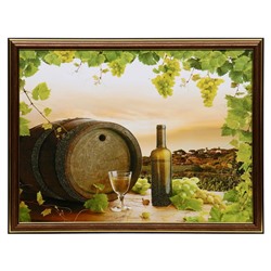Картина "Вино" 30х40 см (33х43см)
