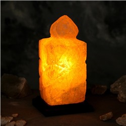 Соляная лампа "Свеча", цельный кристалл, 26 см, 3-4 кг
