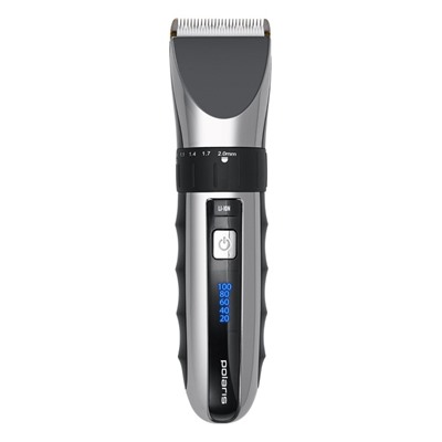 Машинка для стрижки волос Polaris PHC 3017RC Argan Therapy Pro, 0.8-16 мм, АКБ, черный/хром