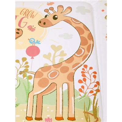 Матрас для пеленания 820х730х210 (Жираф, бежевый (Giraffe grow big, beige))