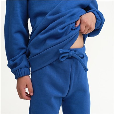 Костюм детский (свитшот, брюки) KAFTAN "Basic line", размер 28 (86-92), цвет синий