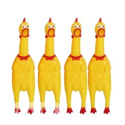 Резиновая игрушка «Big Squeeze chicken» 17см
