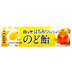 Леденцы со вкусом айвы и меда Lotte, Япония, 59,4 г