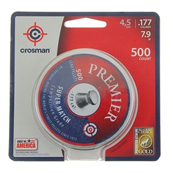 Пули пневм. "Crosman Premier Super Match", 4,5 мм., 7,9 гран (500 шт.)