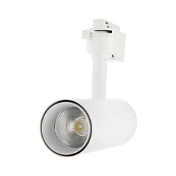 Трековый светильник Luazon TSL-101, 24 deg, 20 W, 1600 Lm, 6500K, холодн. бел., корпус Белый