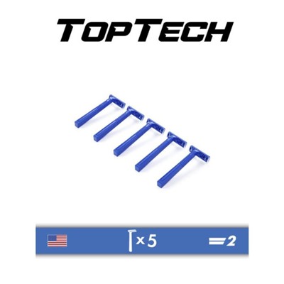 Одноразовые станки Toptech 2, 2 лезвия, 5 шт.