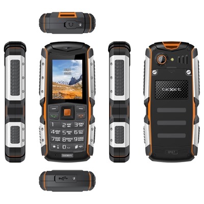Мобильный телефон Texet TM-513R, серый