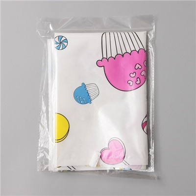 Вакуумный пакет для хранения одежды «Сладости», 50×70 см, с рисунком