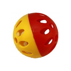 Игрушка Мяч пластмассовый с погремушкой 3,5см для кошек RP2400АГ