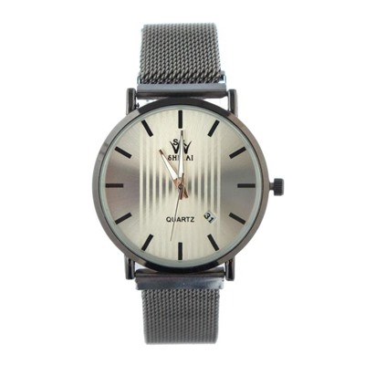 Подарочный набор 2 в 1 "Морской": наручные часы d=4 см, брелок