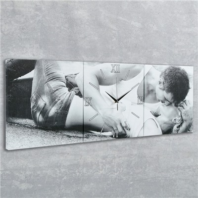 Часы настенные модульные «Любовь», 35 × 110 см