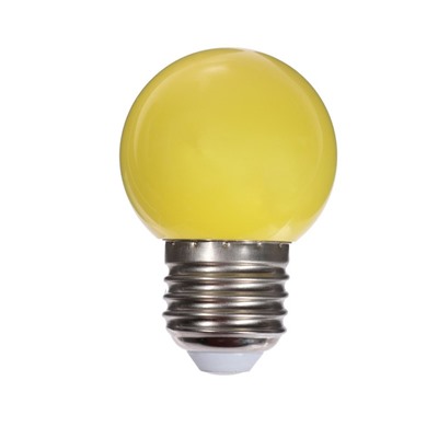 Лампа светодиодная Luazon Lighting, G45, Е27, 1.5 Вт, для белт-лайта, мульти, наб 20 шт