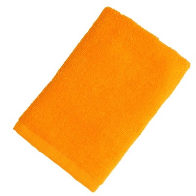 Полотенце махровое "Экономь и Я" 100х150 см оранжевый , 100% хлопок, 340 г/м²