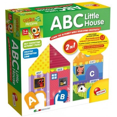 E50086  LISCIANI CAROTINA PRESCHOOL Игра обучающая  "АЗБУКА на английском"