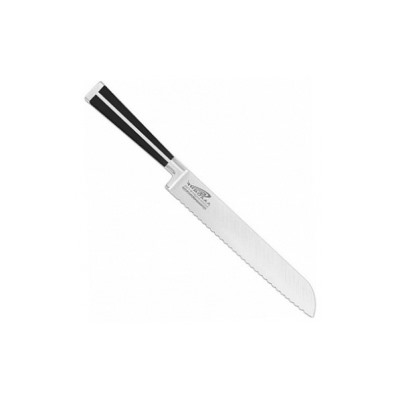 Нож Ладомир В3ВСК20 д/нарезки 20см нерж черная бакелитовая ручка