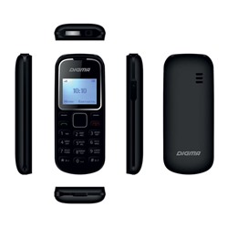 Сотовый телефон Digma LINX A105 Black, цвет черный